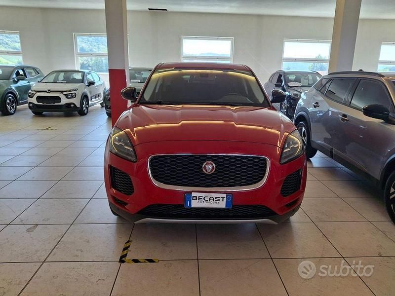 Usata Jaguar E-Pace 150 CV (110 kW) 2018 Rosso pastello SUV