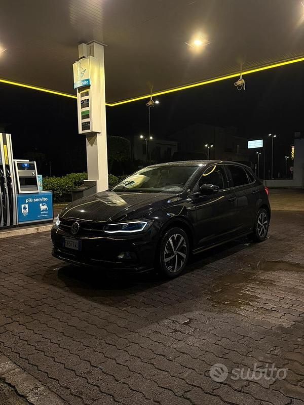 Usata VW Polo R-line 2018 Nero