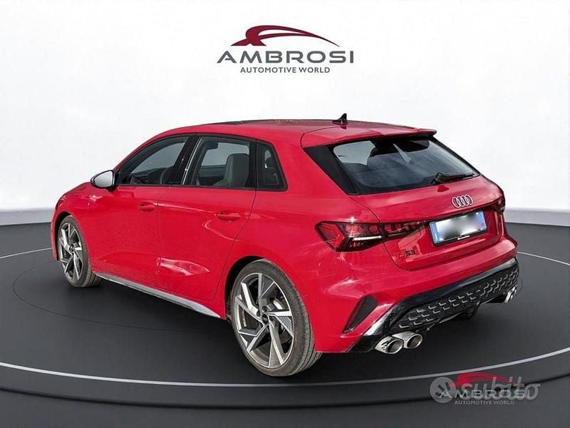 Usata Audi S3 Sport 333 CV (244 kW) 2024 Rosso Berlina