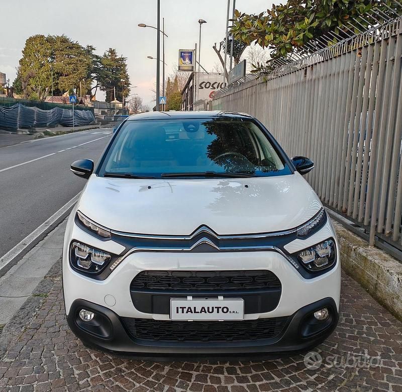 Usata Citroën C3 Feel 102 CV (75 kW) 2021 Bianco Utilitaria