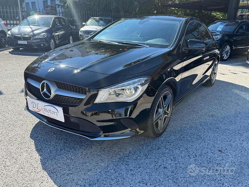 Usata Mercedes CLA200 Premium 135 CV (99 kW) 2017 Nero Berlina