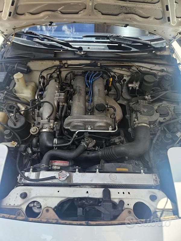 Usata Mazda MX5 115 CV (84 kW) 1991 Bianco Cabrio