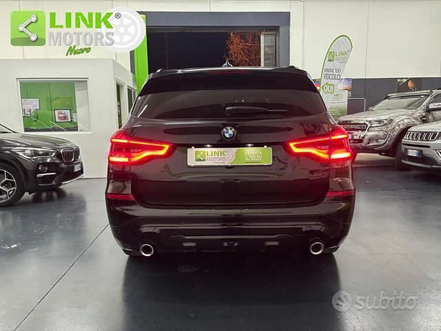 Usata BMW X3 xLine 190 CV (139 kW) 2018 Nero SUV