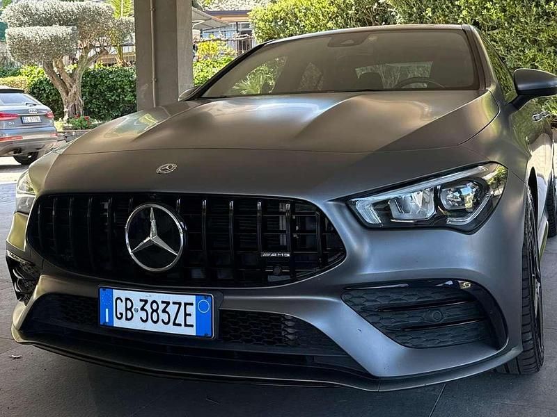 Usata Mercedes CLA35 AMG AMG 306 CV (225 kW) 2020 Grigio Coupé
