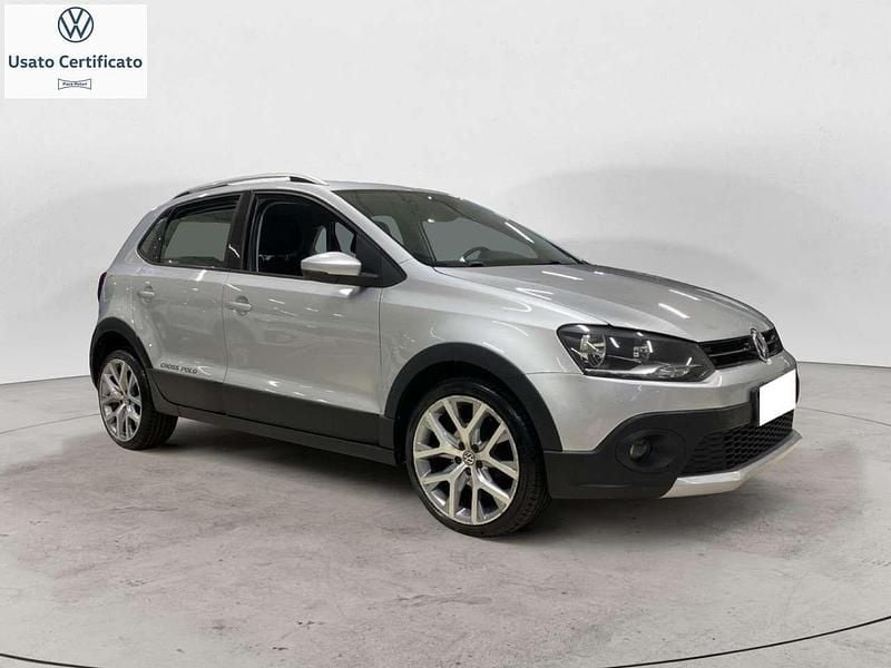 Usata VW Polo Cross 90 CV (66 kW) 2015 Argento Utilitaria