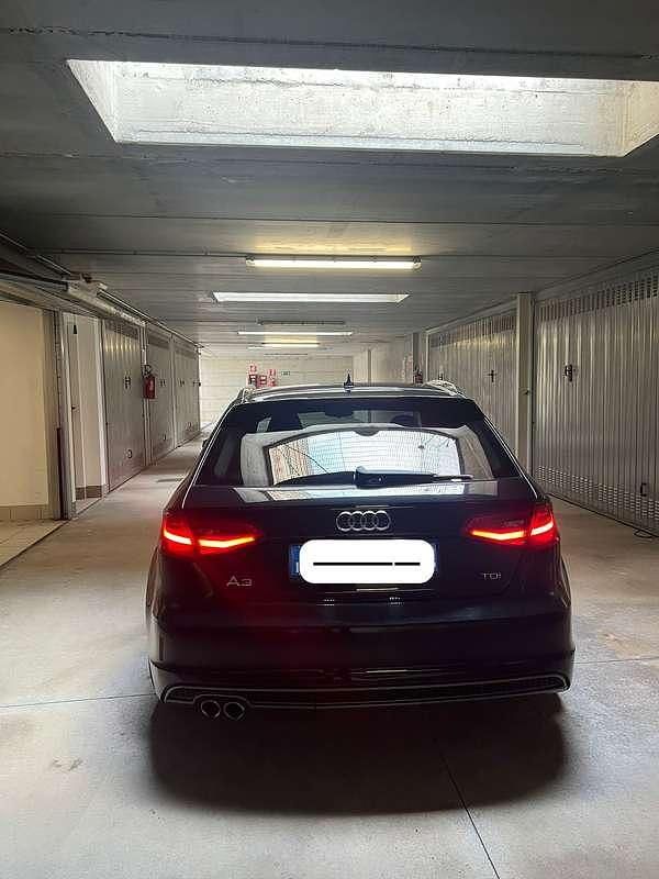 Usata Audi A3 Attraction 150 CV (110 kW) 2013 Nero Berlina