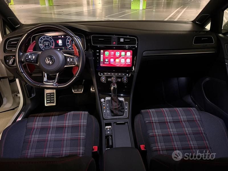 Usata VW Golf VII GTI 245 CV (180 kW) 2019 Bianco Berlina