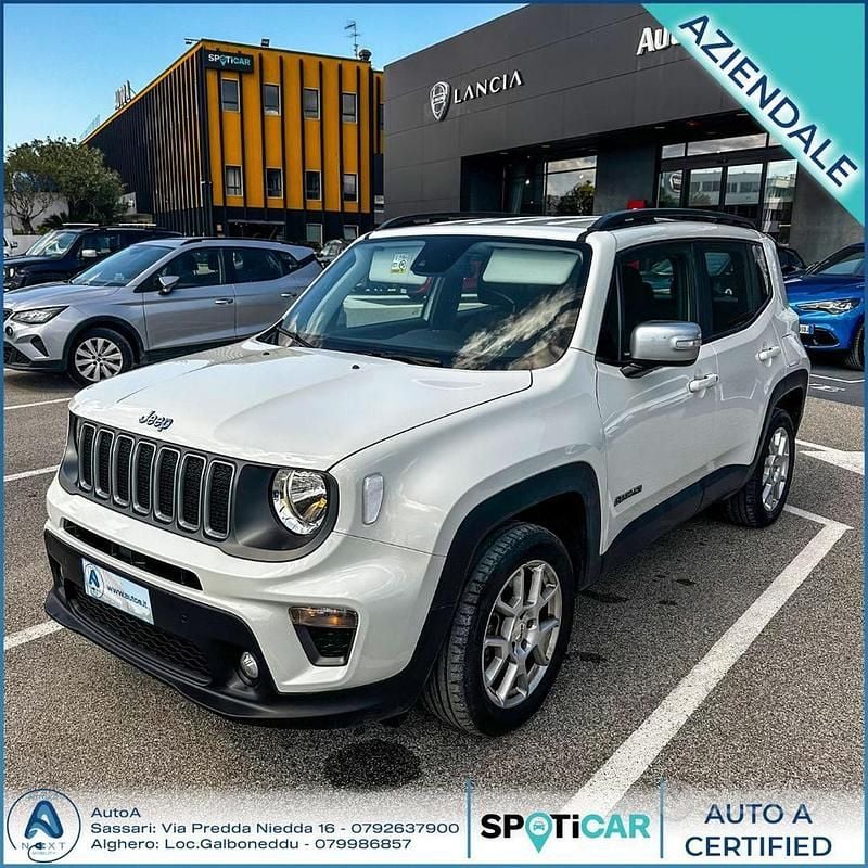 Usata Jeep Renegade Limited 190 CV (139 kW) 2022 Bianco SUV