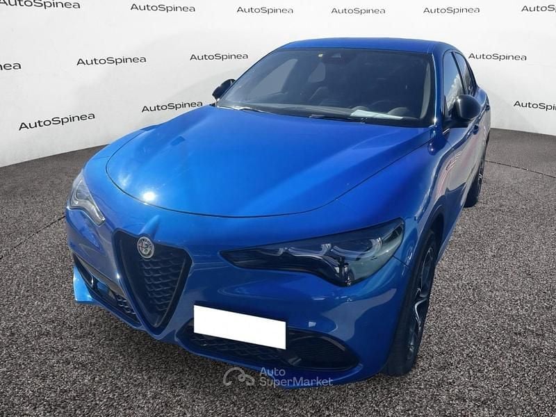 Blu/azzurro Usata 2024 Alfa Romeo Stelvio Veloce SUV | 34.900 € (Super prezzo) - Immagine 1/4
