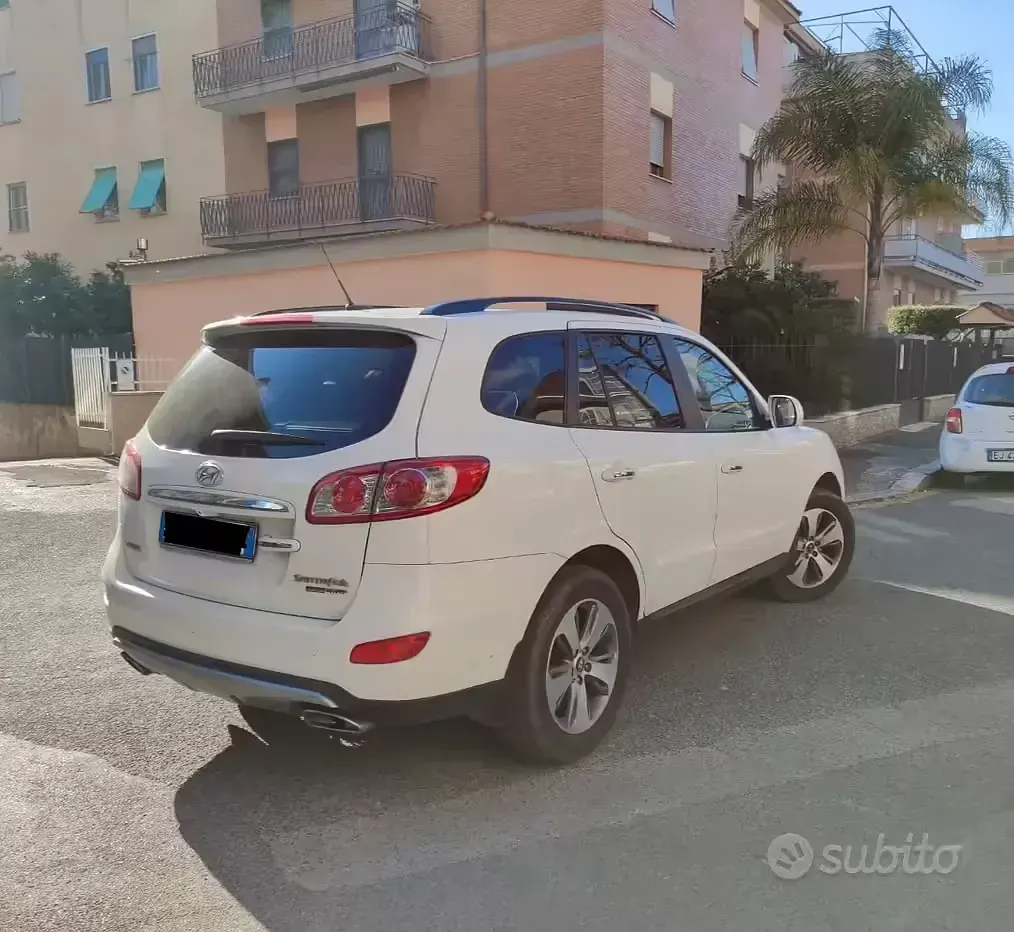 Begagnad Hyundai Santa Fe 197 HK (144 kW) 2012 Vit SUV