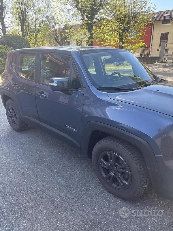 Usata Jeep Renegade Longitude 120 CV (88 kW) 2021 Blu SUV