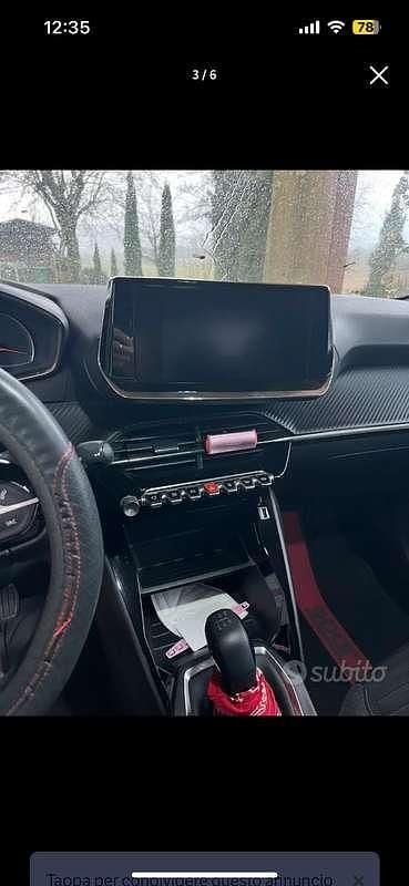 Usata Peugeot 208 Active 75 CV (55 kW) 2020 Grigio Utilitaria