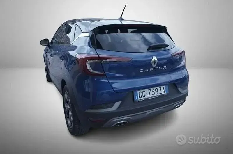 Usata Renault Captur RS Line 143 CV (105 kW) 2021 Blu SUV