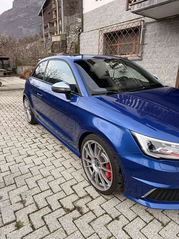 Usata Audi S1 231 CV (169 kW) 2018 Blu Utilitaria