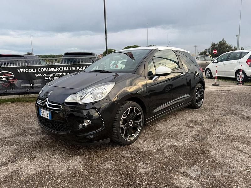 Usata Citroën DS3 155 CV (114 kW) 2010 Nero Utilitaria