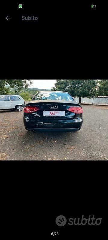 Usata Audi A4 Advanced 143 CV (105 kW) 2009 Nero Berlina