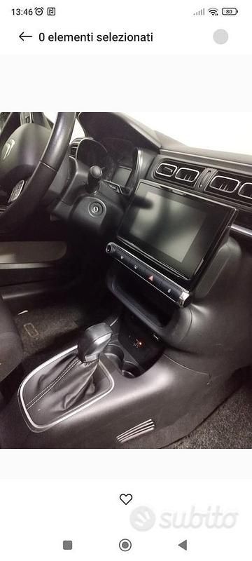 Usata Citroën C3 110 CV (80 kW) 2019 Bianco Utilitaria