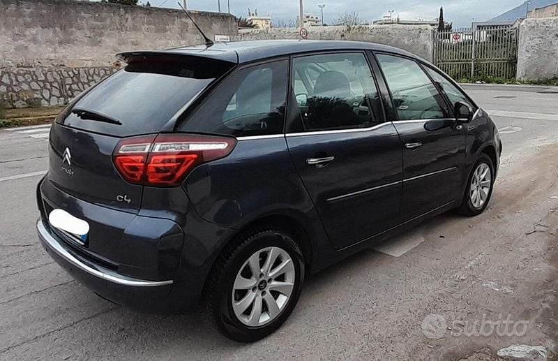 Usata Citroën C4 Picasso Exclusive 108 CV (79 kW) 2012 Blu Monovolume