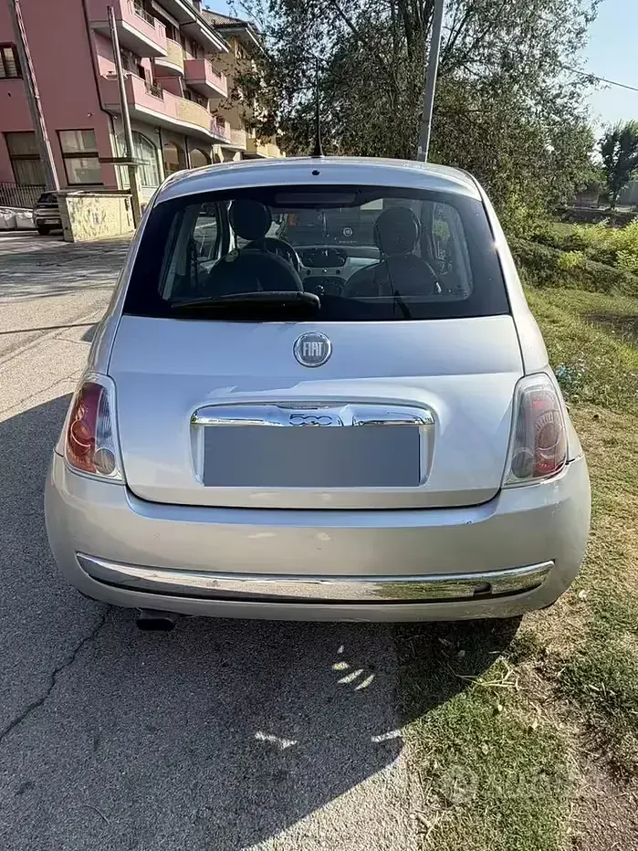 Usata Fiat 500 75 CV (55 kW) 2009 Grigio Cabrio