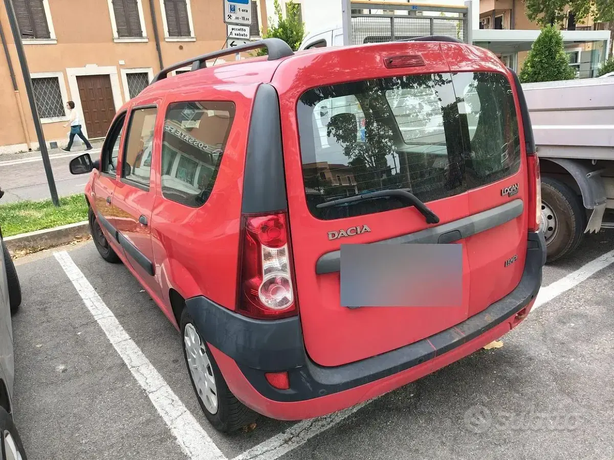 Usata Dacia Logan 87 CV (63 kW) 2008 Rosso Station wagon