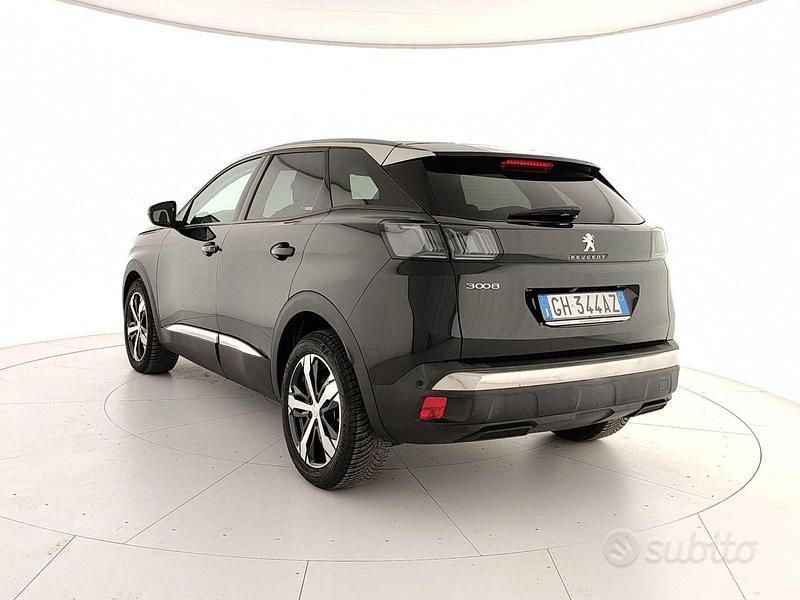 Usata Peugeot 3008 Allure 131 CV (96 kW) 2021 Nero SUV