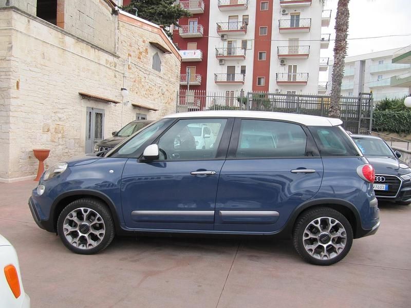 Usata Fiat 500L Cross 95 CV (69 kW) 2019 Blu Monovolume