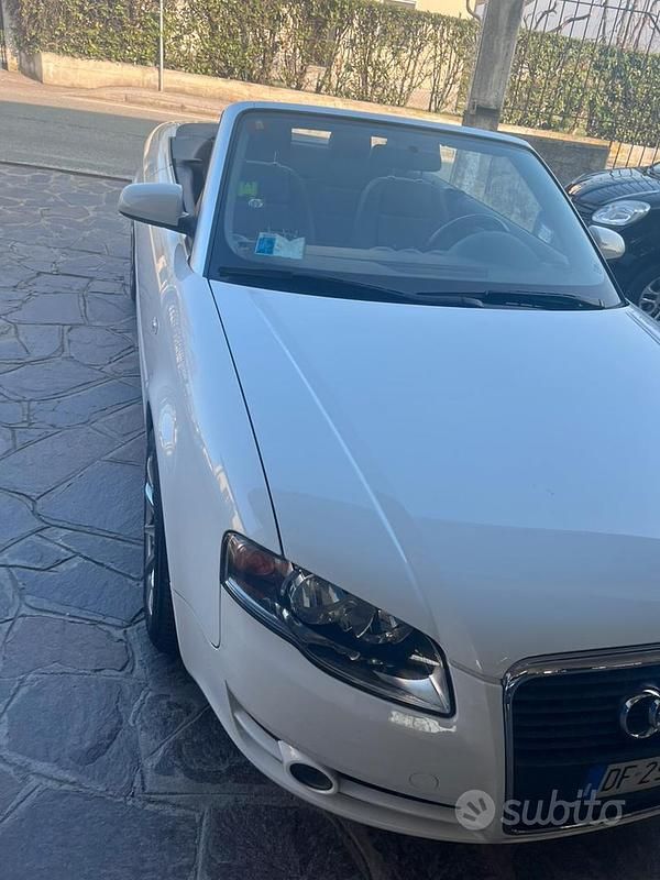 Usata Audi Cabriolet 2006 Bianco Cabrio