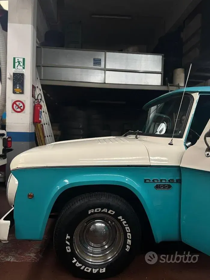 Usata Dodge D100 1960 Bluazzurro Pick-up