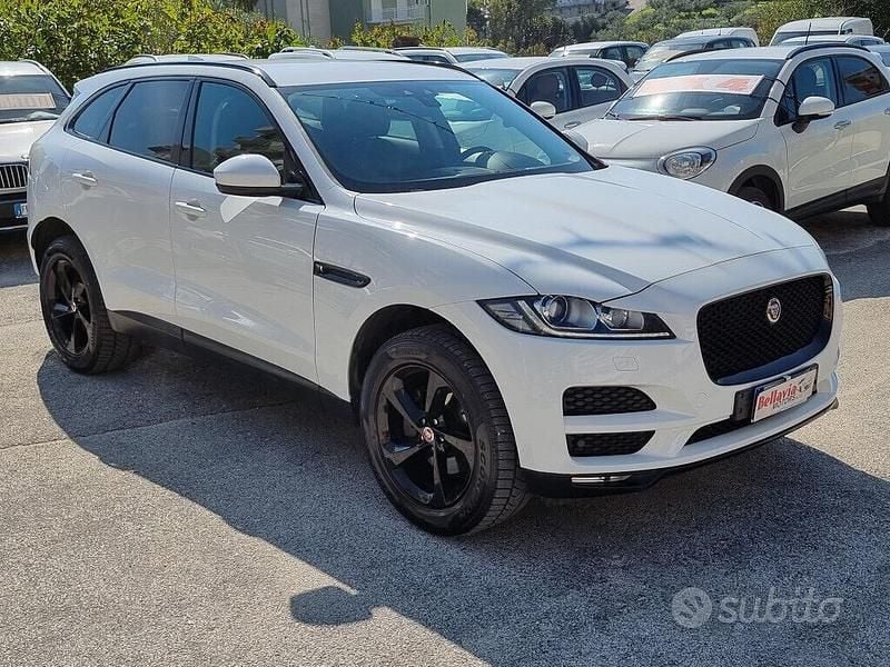 Usata Jaguar F-Pace 180 CV (132 kW) 2017 Bianco SUV