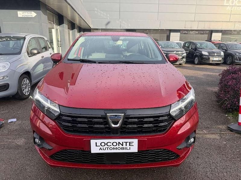 Usata Dacia Sandero Acces 67 CV (49 kW) 2021 Rosso Berlina