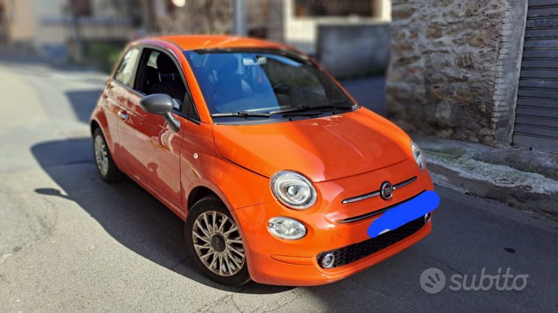 Usata Fiat 500 70 CV (51 kW) 2021 Rosso Utilitaria