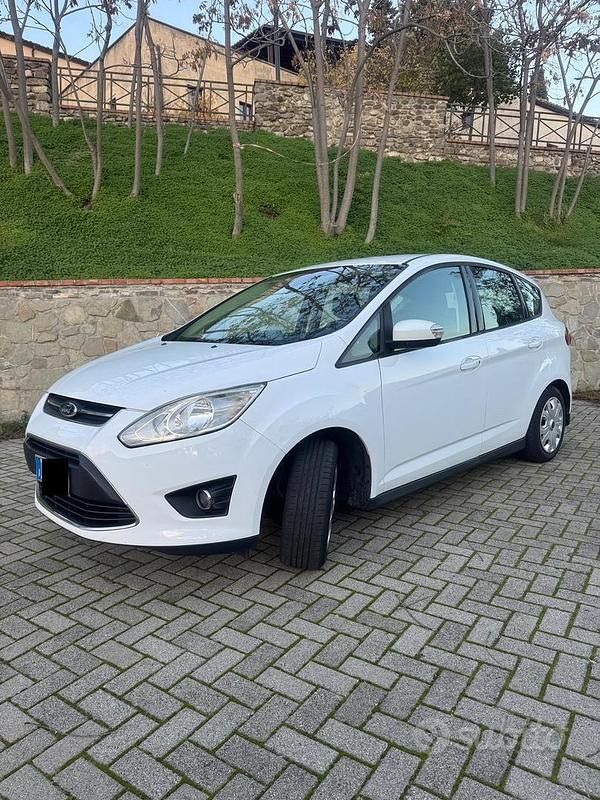 Usata Ford C-MAX Titanium 116 CV (85 kW) 2013 Bianco Monovolume