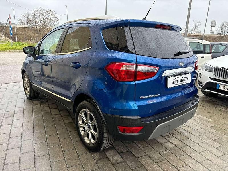 Usata Ford Ecosport Titanium S 99 CV (72 kW) 2019 Blu/azzurro SUV