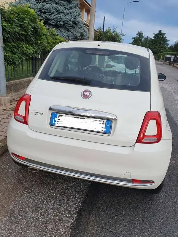 Usata Fiat 500 Lounge 95 CV (69 kW) 2017 Bianco Utilitaria