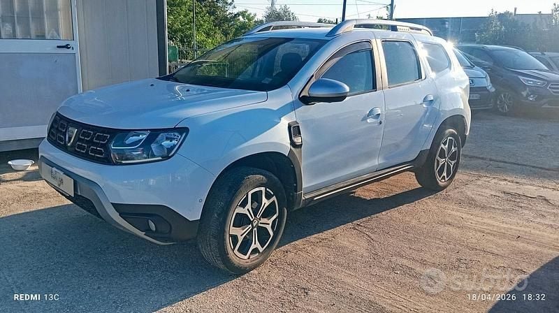 Usata Dacia Duster Prestige 114 CV (83 kW) 2019 Bianco SUV
