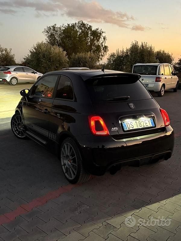 Usata Abarth 500 2008 Nero Utilitaria