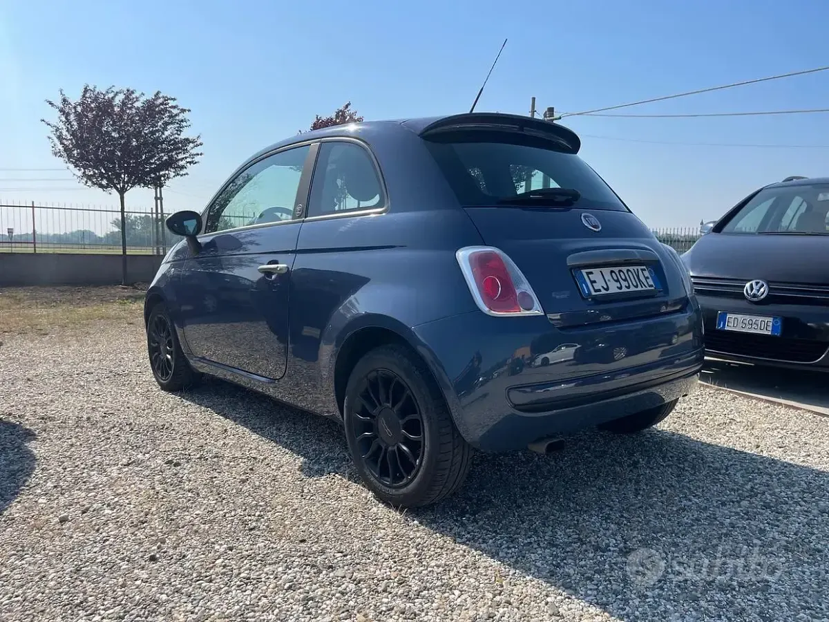 Usata Fiat 500 Sport 85 CV (62 kW) 2011 Blu Berlina