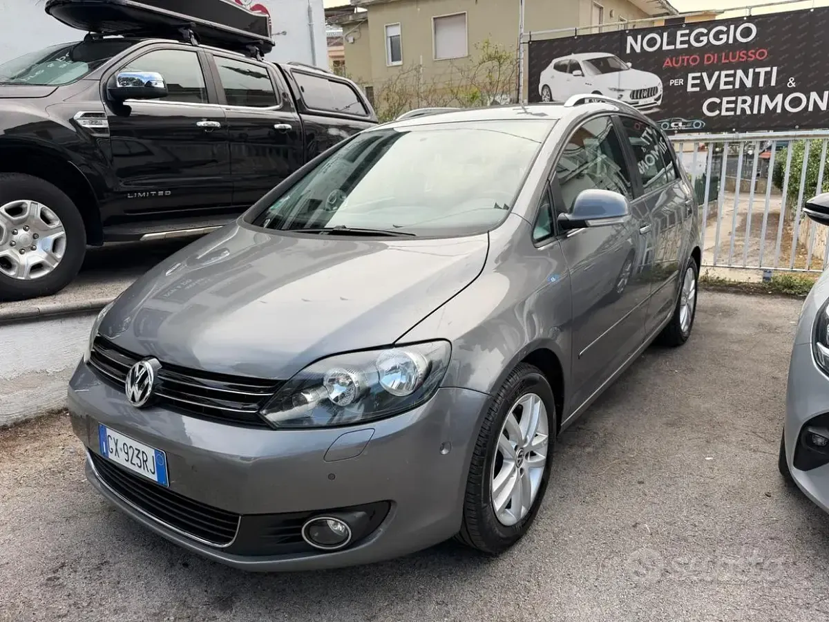 Usata VW Golf Plus Cross Highline 105 CV (77 kW) 2013 Grigio Monovolume