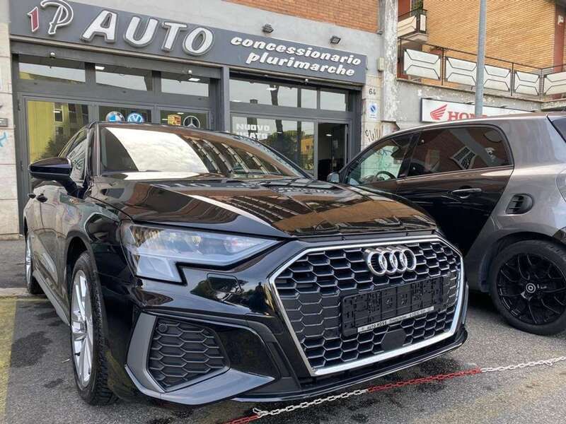 Nero Usata 2021 Audi A3 Sportback e-tron S-Line Due volumi | 23.490 € - Immagine 1/4