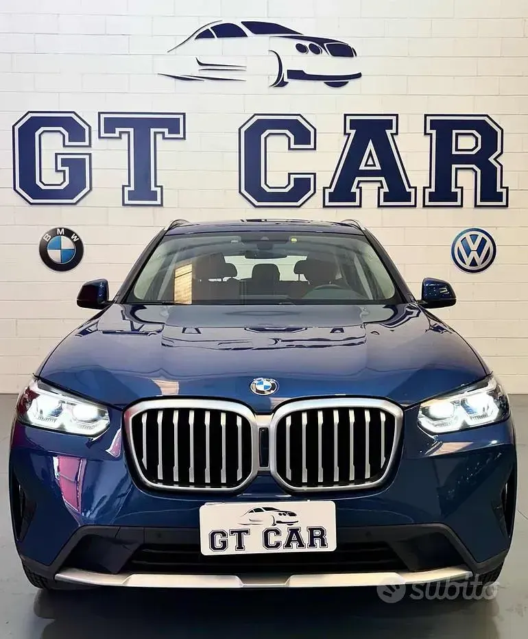 Usata BMW X3 xLine 190 CV (139 kW) 2022 Bluazzurro SUV