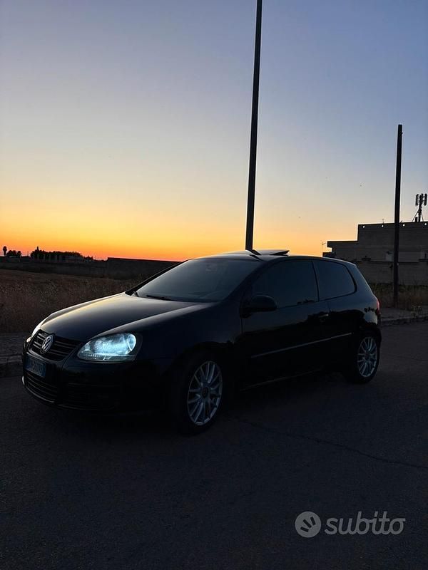 Usata VW Golf 170 CV (125 kW) 2007 Nero Coupé