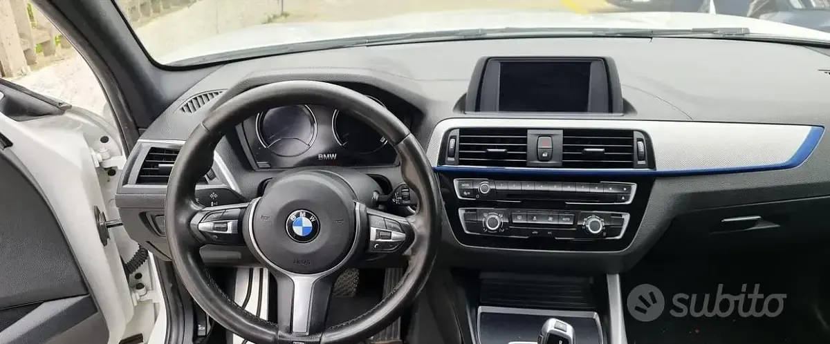 Usata BMW 116 M Sport 116 CV (85 kW) 2017 Bianco Utilitaria
