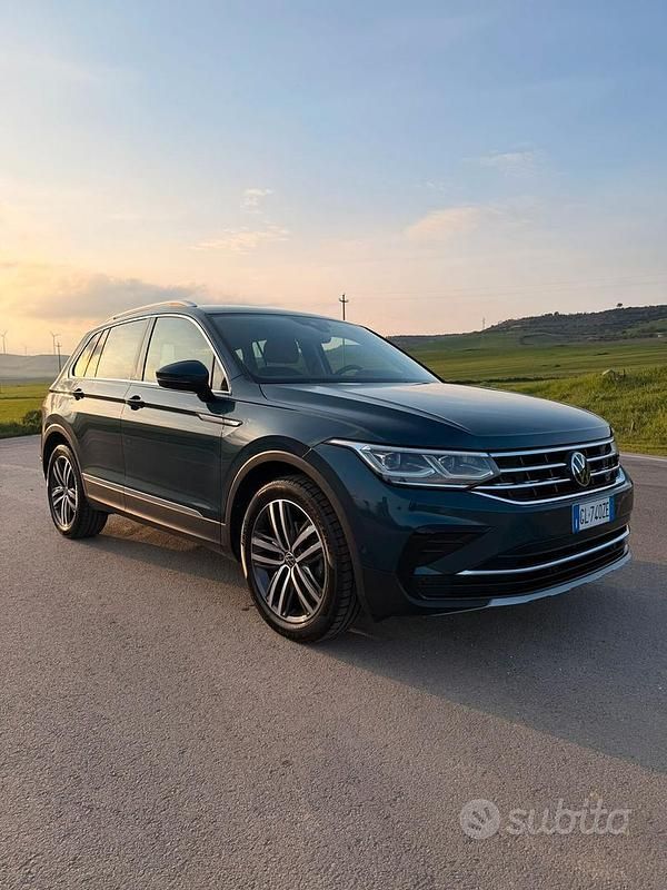 Usata VW Tiguan Elegance 150 CV (110 kW) 2023 Blu SUV