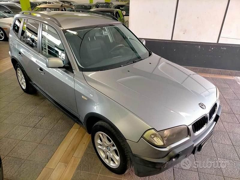 Usata BMW X3 Efficient Dynamics 150 CV (110 kW) 2005 Grigio SUV