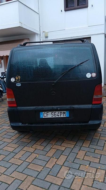 Usata Mercedes Vito 2003 Nero Furgone