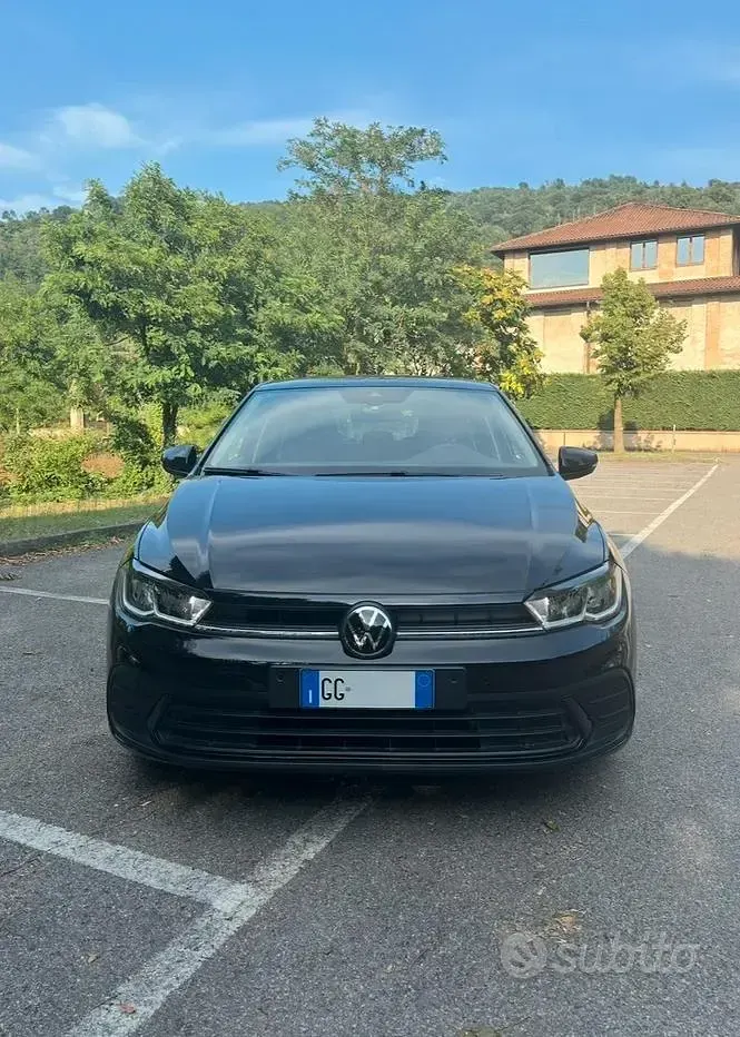 Usata VW Polo 80 CV (58 kW) 2021 Nero Utilitaria