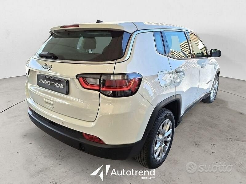Usata Jeep Compass Longitude 131 CV (96 kW) 2022 Bianco SUV