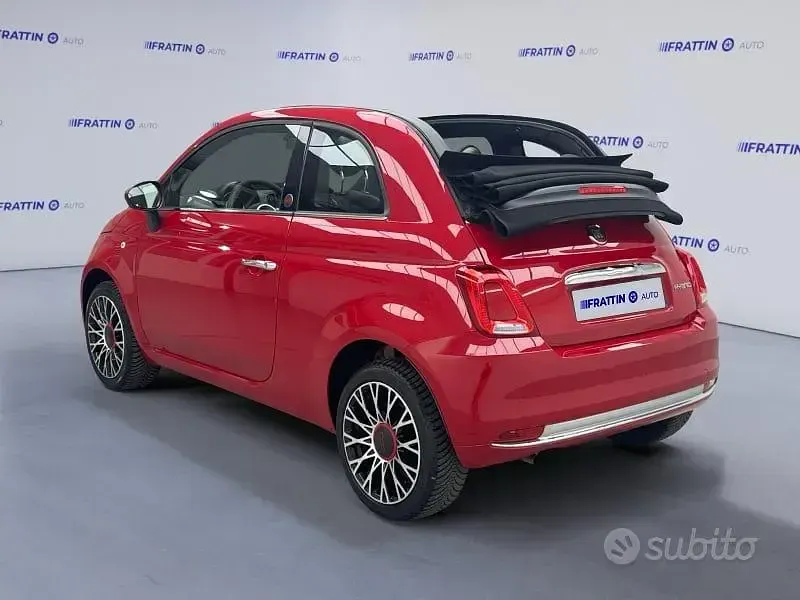 Begagnad Fiat 500C Red 71 HK (52 kW) 2024 Röd Cab