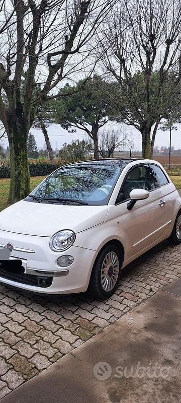 Bianco Usata 2014 Fiat 500 Due volumi | 8000 € (Buon prezzo) - Immagine 1/4