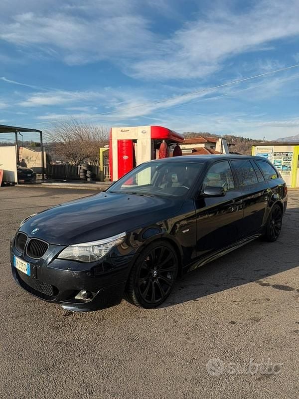 Usata BMW 530 M Sport 2007 Blu Station wagon